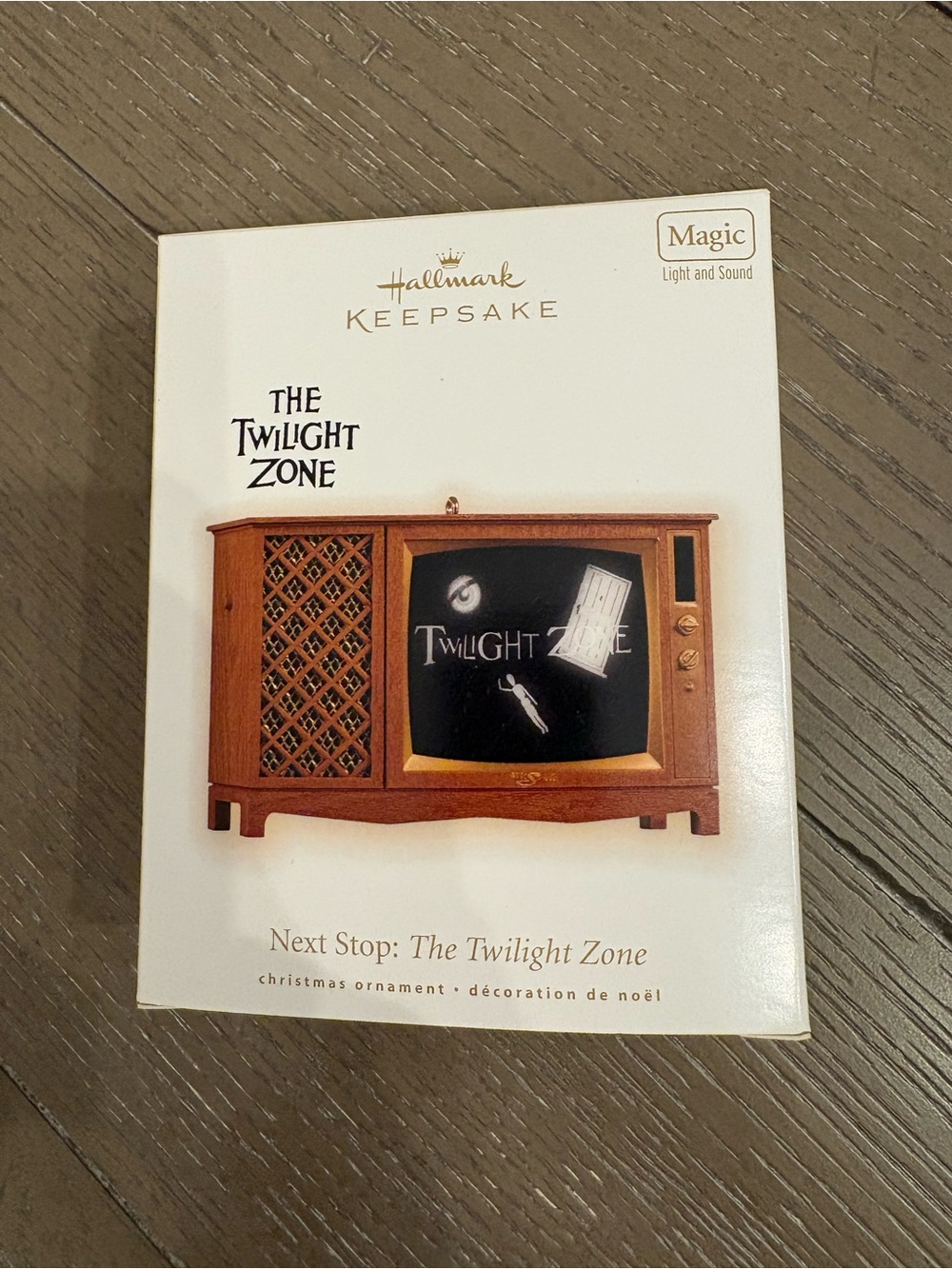Hallmark Keepsake Twilight Zone Vintage TV Ornament - 2009